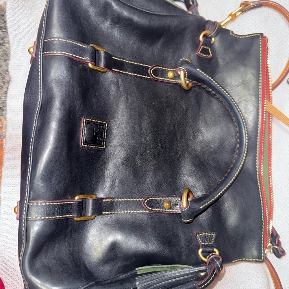 Black Leather Handbag
